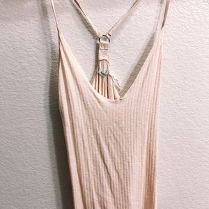 Urban Outfitters Cream Loose Tank